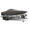 Eevelle Windstorm Boat Cover SKI BOAT Low Profile Windshield Inboard 21' 6in. L 96in. W Charcoal WSSK2196-CHL - alternate 1